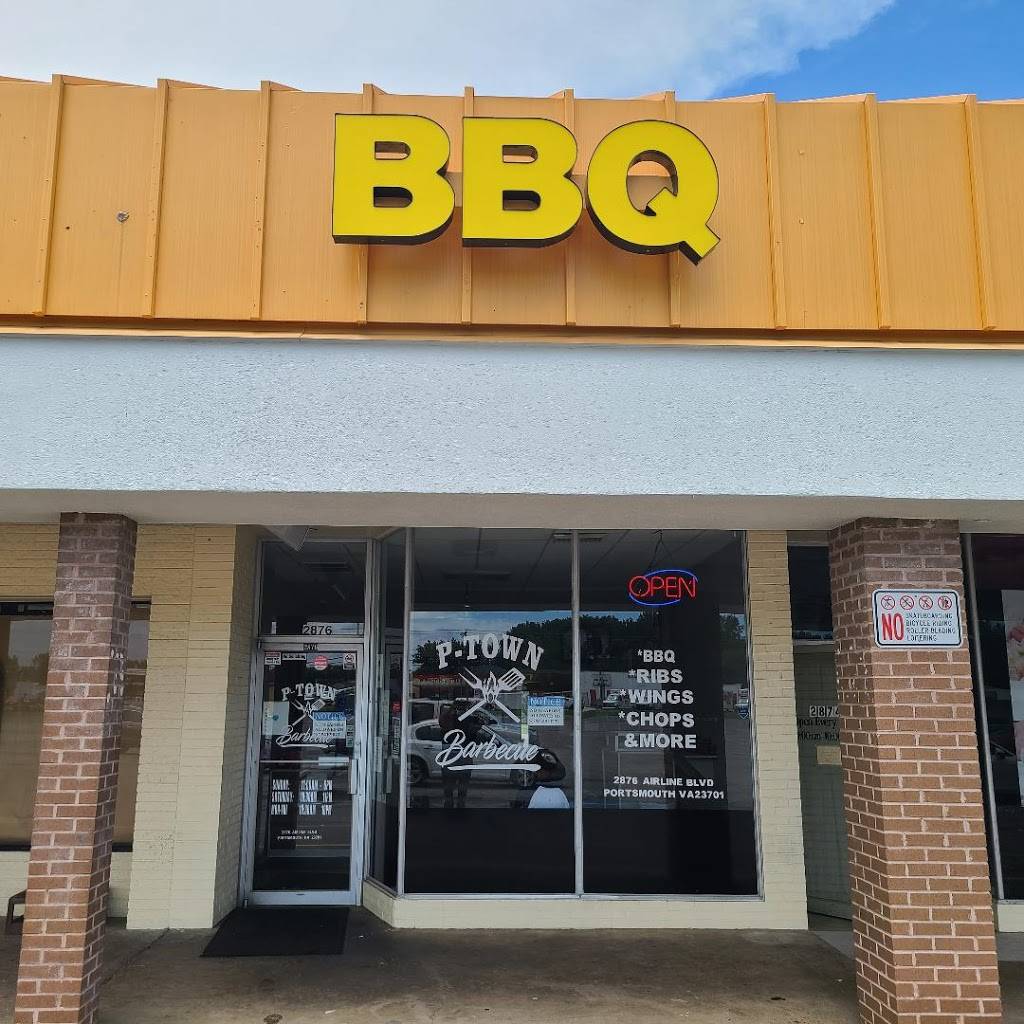 P/TOWN BBQ | 2876 Airline Blvd, Portsmouth, VA 23701, USA | Phone: (757) 956-6133