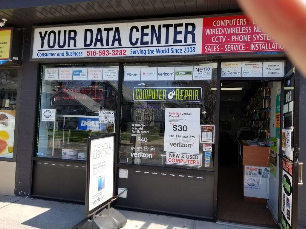 Your Data Center Incorporated | 286 Broadway, Lynbrook, NY 11563 | Phone: (516) 256-3282