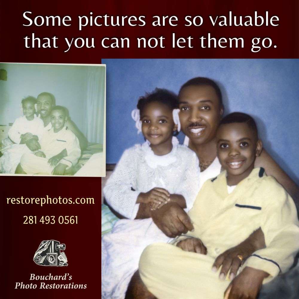 Bouchards Photo Restoration | 4520, 14927 La Costa Ln, Houston, TX 77079, USA | Phone: (281) 493-0561