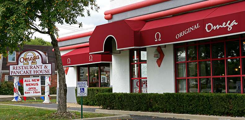 Original Omega Restaurant | 10 E Maple Ave, Mundelein, IL 60060, USA | Phone: (847) 566-5555