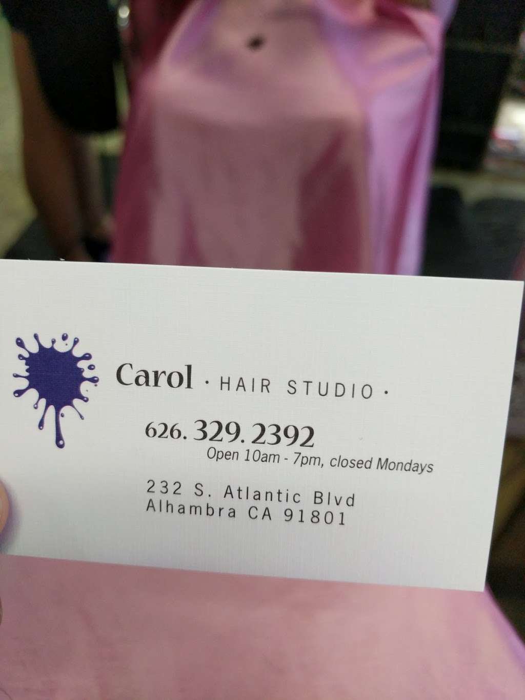 Carol Hair Studio | 232 S Atlantic Blvd, Alhambra, CA 91801, USA | Phone: (626) 329-2392