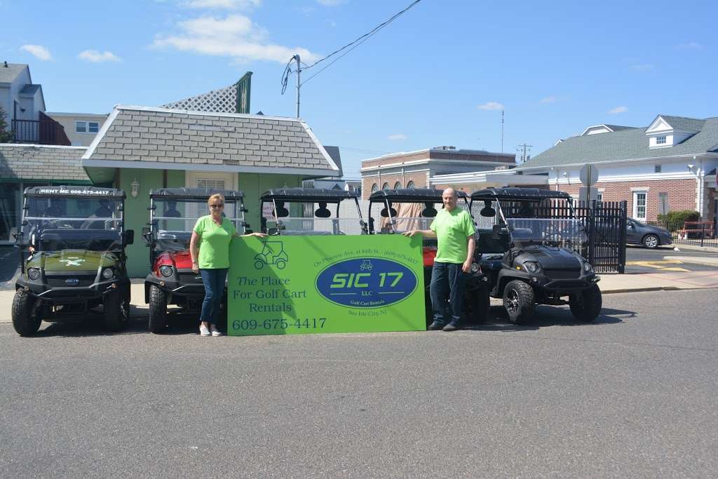 SIC17 llc golf cart rentals | 21 44th St Unit C-1 Suite-B, Sea Isle City, NJ 08243 | Phone: (609) 675-4417