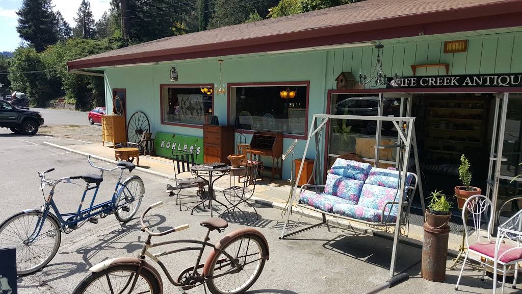 Fife Creek Antiques and Collectibles | 15180 River Rd, Guerneville, CA 95446, USA | Phone: (707) 889-6000
