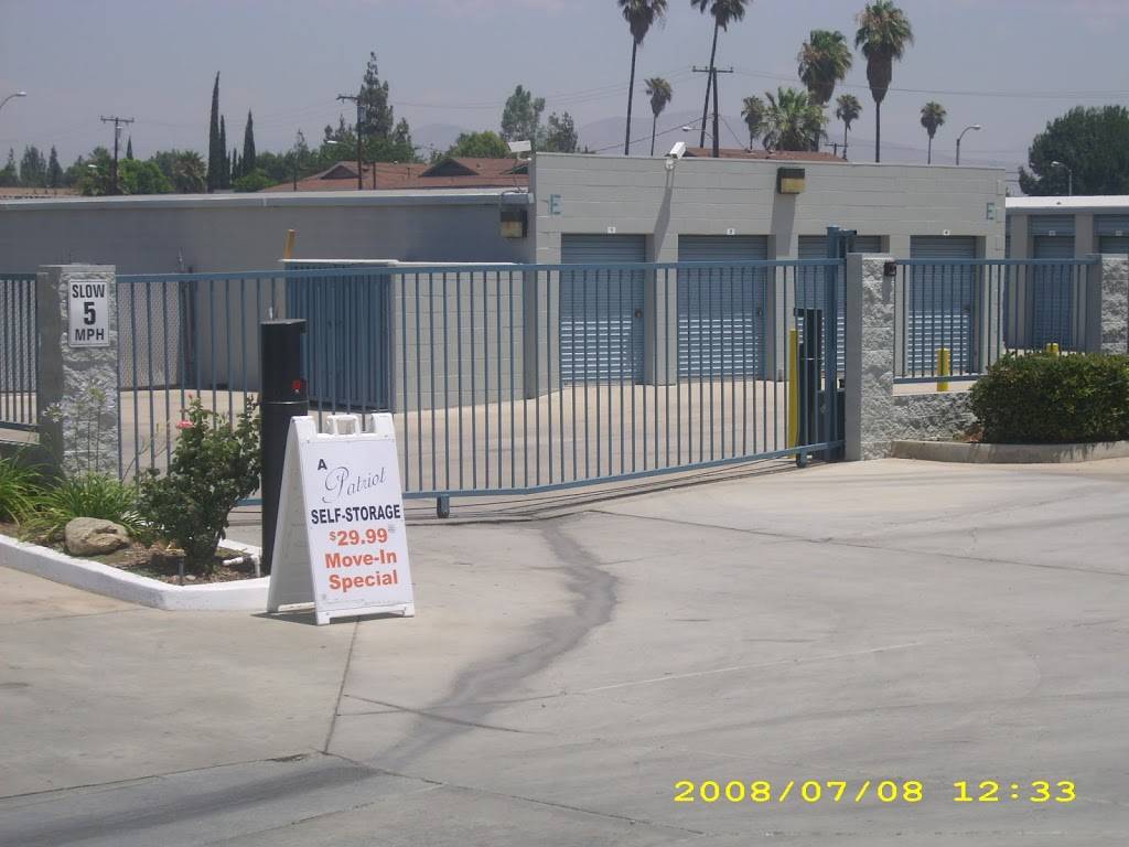 A Patriot Self Storage | 22700 Alessandro Blvd, Moreno Valley, CA 92553, USA | Phone: (951) 653-4622