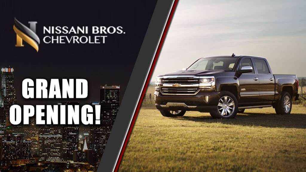 Nissani Bros. Chevrolet | 6101 W Slauson Ave, Culver City, CA 90230, USA | Phone: (310) 439-8117