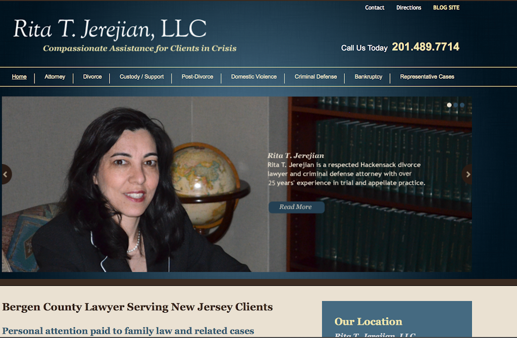 Rita Jerejian Divorce & Family Law, LLC | 3 University Plaza Dr #207, Hackensack, NJ 07601, USA | Phone: (201) 489-7714