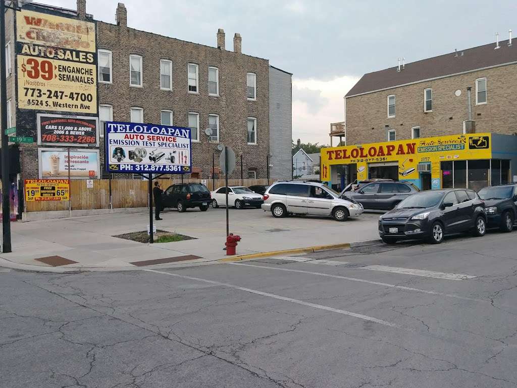 Teloloapan Auto Service Emission Test Specialist | 1857 S Western Ave, Chicago, IL 60608, USA | Phone: (312) 877-5361