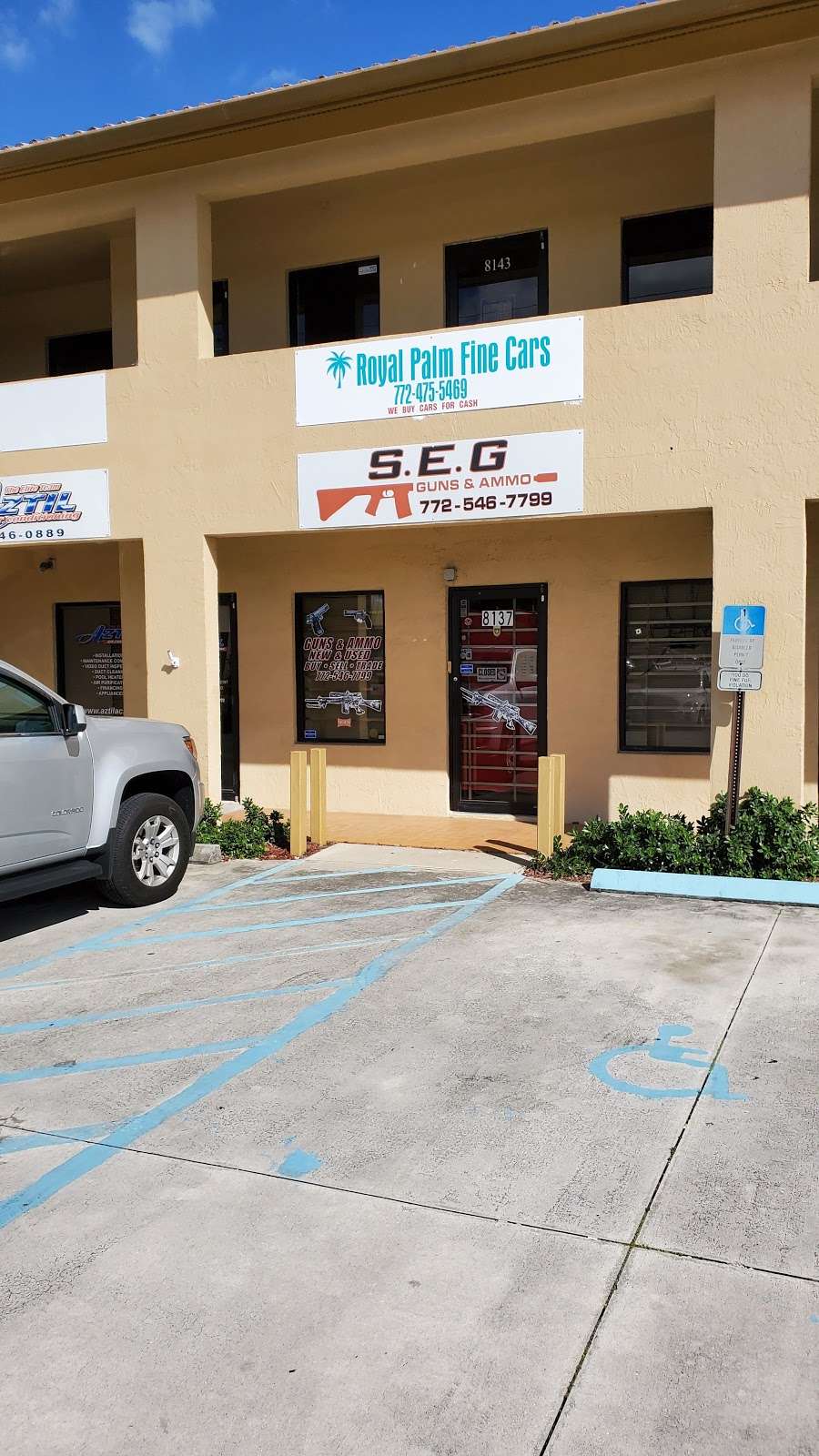 SEG Guns & Ammo | 8137 SE Pettway St, Hobe Sound, FL 33455, USA | Phone: (772) 546-7799