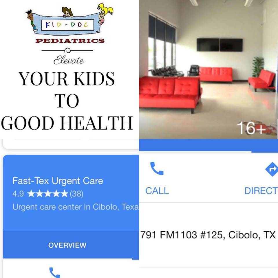 Kid-Doc Pediatrics - Satellite | 791 FM1103 #125, Cibolo, TX 78108, USA | Phone: (210) 492-0900