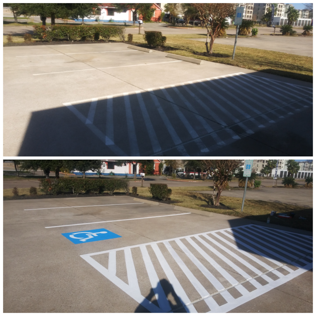 CPM Parking Lot Striping | 6606 Honey Harvest Ln, Houston, TX 77084, USA | Phone: (346) 244-0387