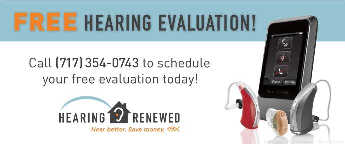Hearing Renewed | 24 S Tower Rd, New Holland, PA 17557 | Phone: (717) 354-0743