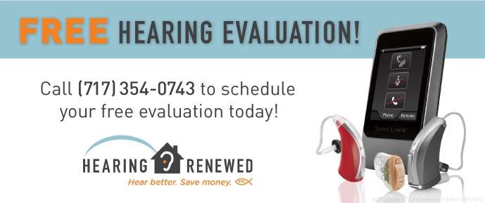 Hearing Renewed | 24 S Tower Rd, New Holland, PA 17557, USA | Phone: (717) 354-0743