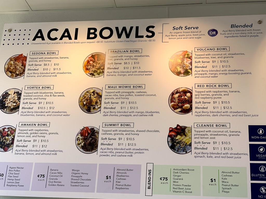 Berry Divine Açaí Bowls | 960 N Scottsdale Rd #101, Tempe, AZ 85281 | Phone: (480) 967-0942