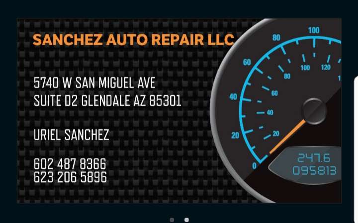 SANCHEZ AUTO REPAIR LLC | 5740 W San Miguel Ave d2, Glendale, AZ 85301, USA | Phone: (602) 487-8366