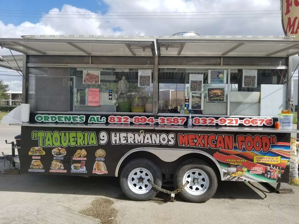 Taqueria 9 Hermanos | 2145 Shadowdale Dr, Houston, TX 77043, USA | Phone: (832) 921-0676