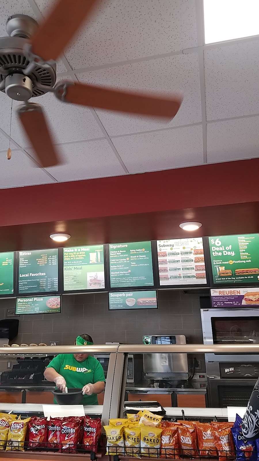 Subway | 7136 Salem Fields Blvd, Fredericksburg, VA 22407, USA | Phone: (540) 785-5770