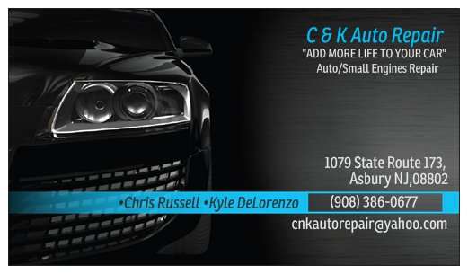 C & K Auto Repair LLC | 1079 NJ-173, Asbury, NJ 08802 | Phone: (908) 386-0677