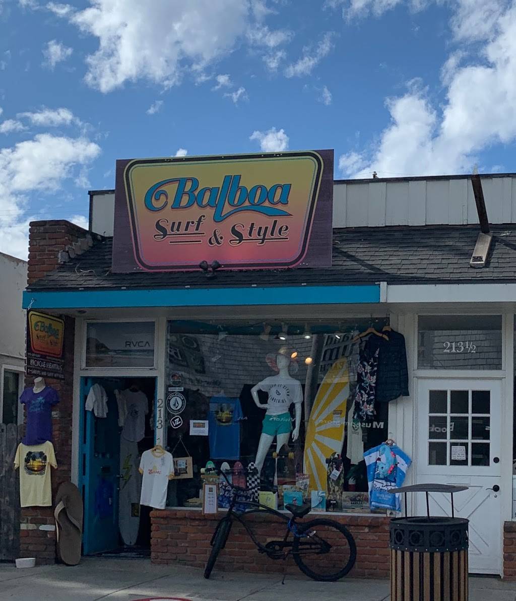 Balboa Surf & Style | 213 Marine Ave, Newport Beach, CA 92662, USA | Phone: (949) 287-6283