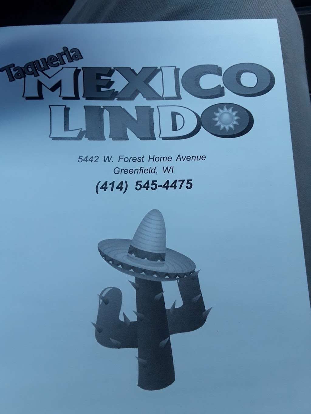 Taqueria Mexico Lindo | 5442 W Forest Home Ave, Greenfield, WI 53220, USA | Phone: (414) 545-4475