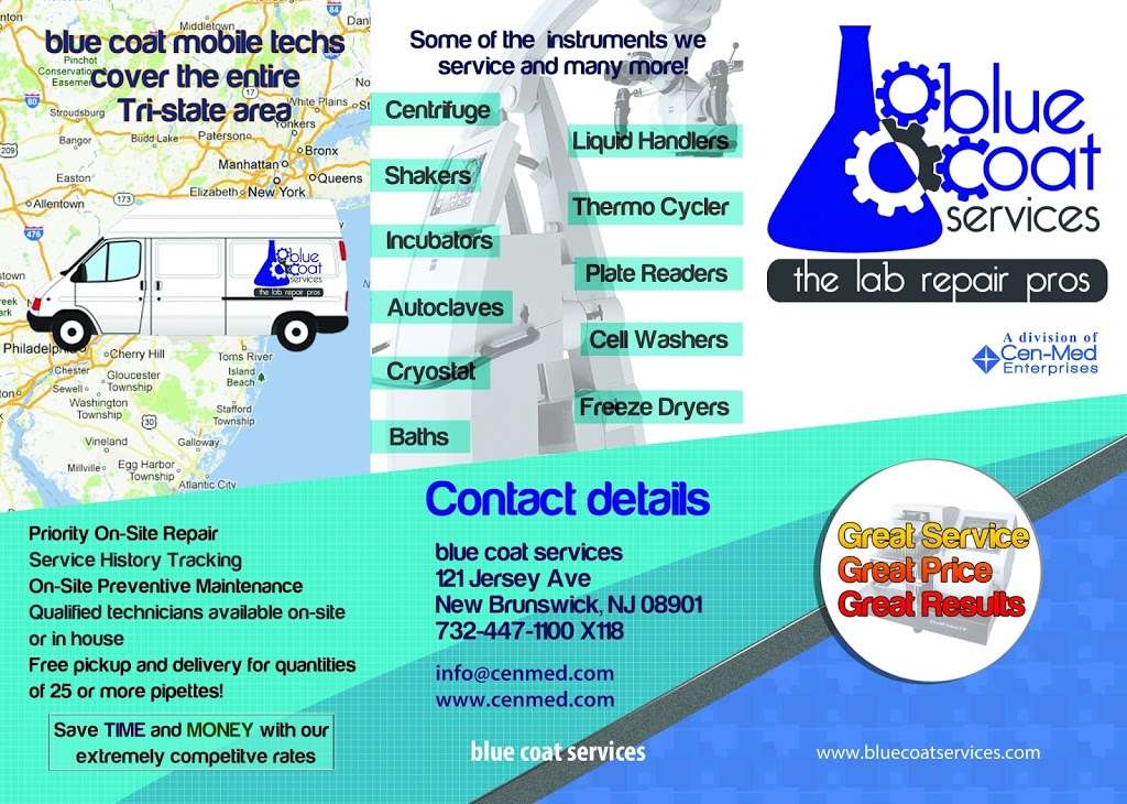 blue coat services | 121 Jersey Ave, New Brunswick, NJ 08901, USA | Phone: (732) 339-6100