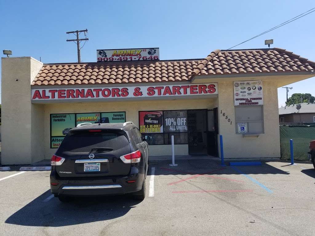 Armex Riverside Alternator, Starter and Battery Repair 7545 Jurupa