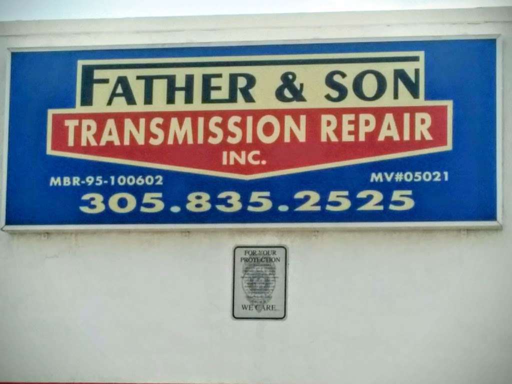 Father & Son Transmissions Inc. | 1000 E 26th St, Hialeah, FL 33013, USA | Phone: (305) 835-2525