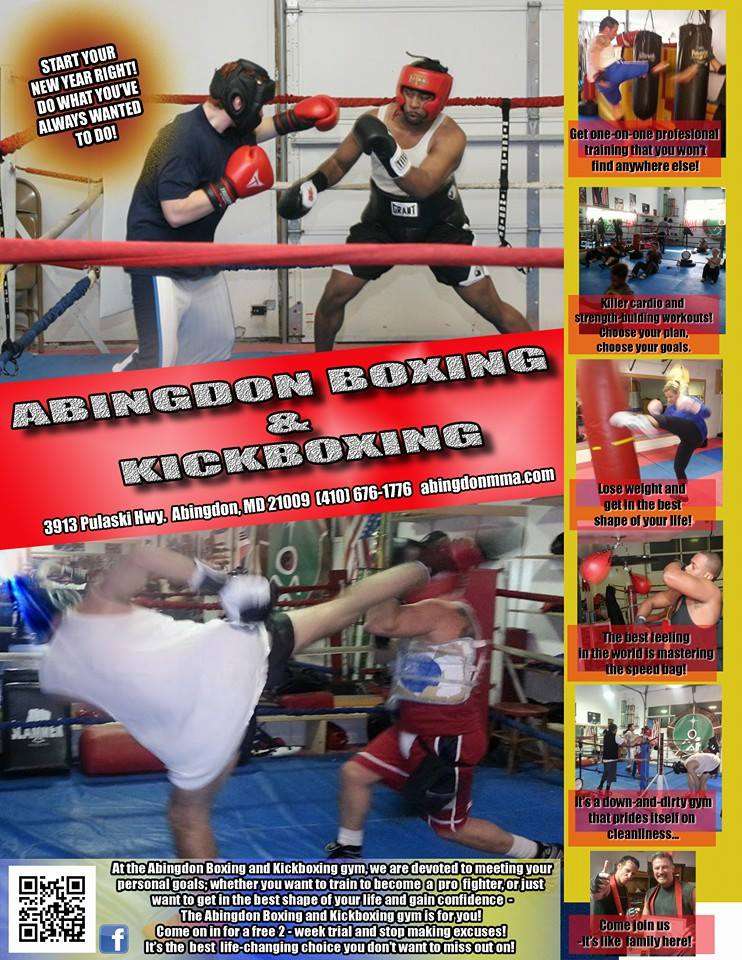 Abingdon Boxing & Kickboxing | 3913 Pulaski Hwy # 1, Abingdon, MD 21009, USA | Phone: (410) 676-1776