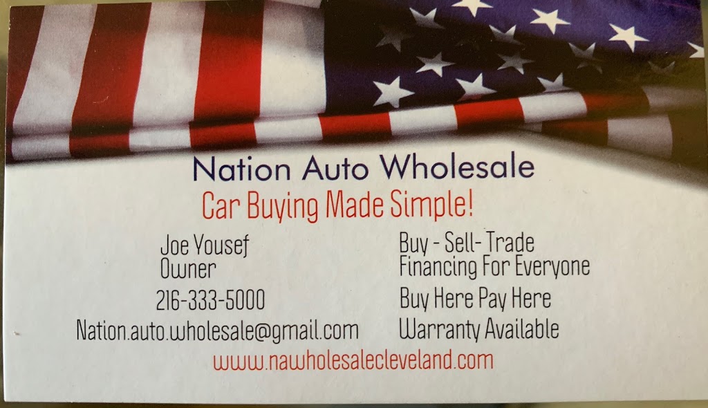 Nation Auto Wholesale | 8416 Lorain Ave, Cleveland, OH 44102, USA | Phone: (216) 333-5000