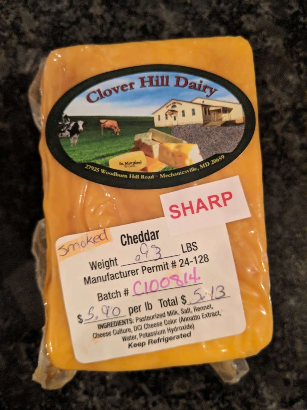 Clover Hill Dairy | 27925 Woodburn Hill Rd, Mechanicsville, MD 20659, USA