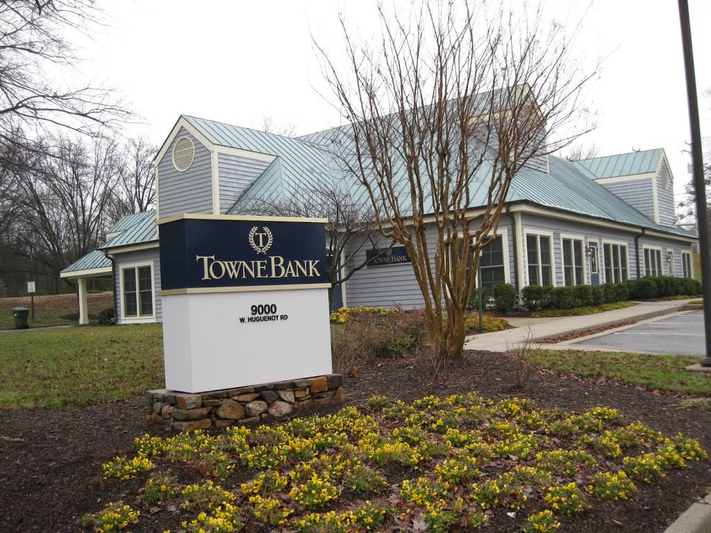 TowneBank, Branch Location | 9000 W Huguenot Rd, Richmond, VA 23235, USA | Phone: (804) 323-1147