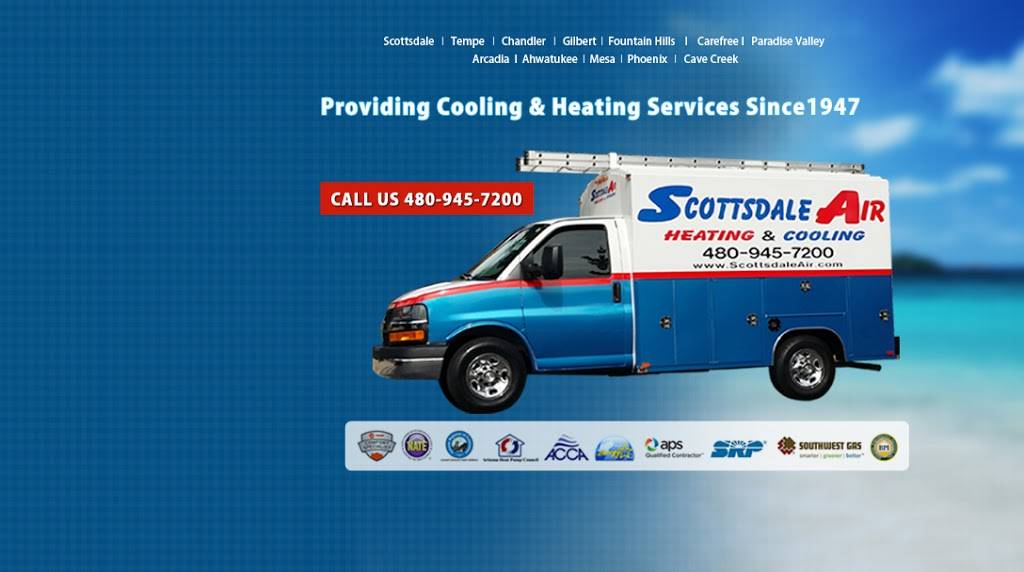 Scottsdale Air Heating & Cooling | 4713 N 44th St, Phoenix, AZ 85018, USA | Phone: (480) 945-7200
