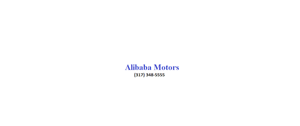 ALIBABA MOTORS | 2760 N Franklin Rd, Indianapolis, IN 46219, USA | Phone: (317) 348-5555