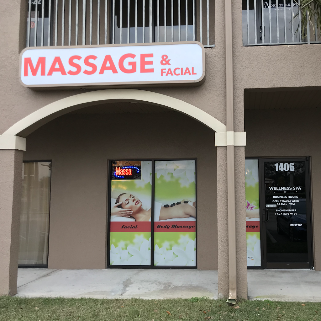 Wellness Asian Massage Spa In St Cloud Area | 7210, 1406 S Narcoossee Rd, St Cloud, FL 34771, USA | Phone: (407) 593-9121