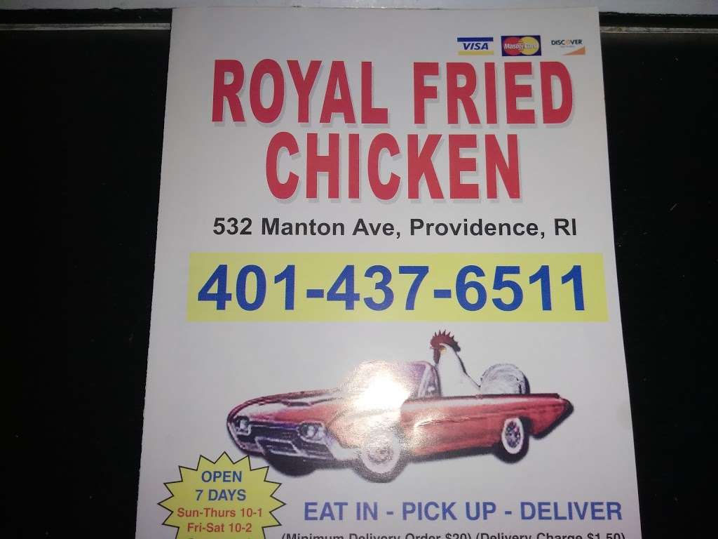 Royal Fried Chicken | 532 Manton Ave, Providence, RI 02909, USA | Phone: (401) 270-1388