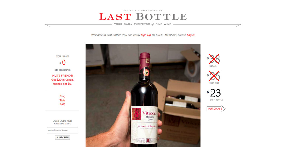 Last Bottle Wines | 607 Airpark Rd, Napa, CA 94558, USA | Phone: (707) 251-8186