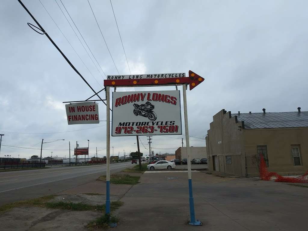 Ronny Longs Motorcyle Sales | 3126 E Main St, Grand Prairie, TX 75050, USA | Phone: (972) 263-7501