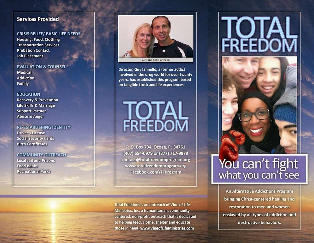 Total Freedom Program | 1001 Idaho Ct, Ocoee, FL 34761 | Phone: (407) 654-0979