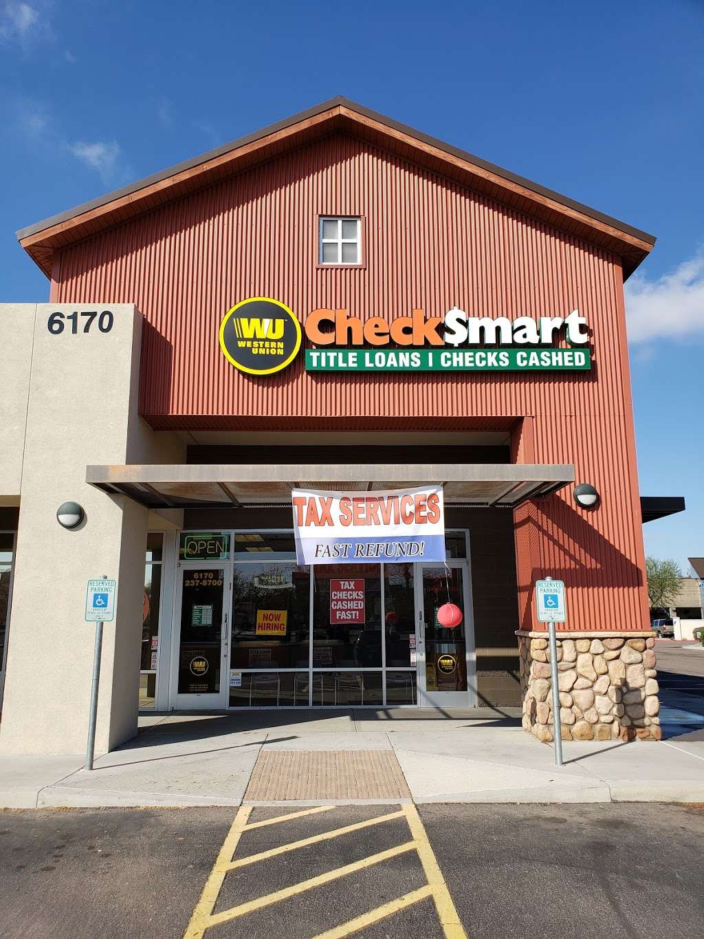 CheckSmart | 6170 S 51st Ave Ste 111, Laveen Village, AZ 85339, USA | Phone: (602) 237-8700