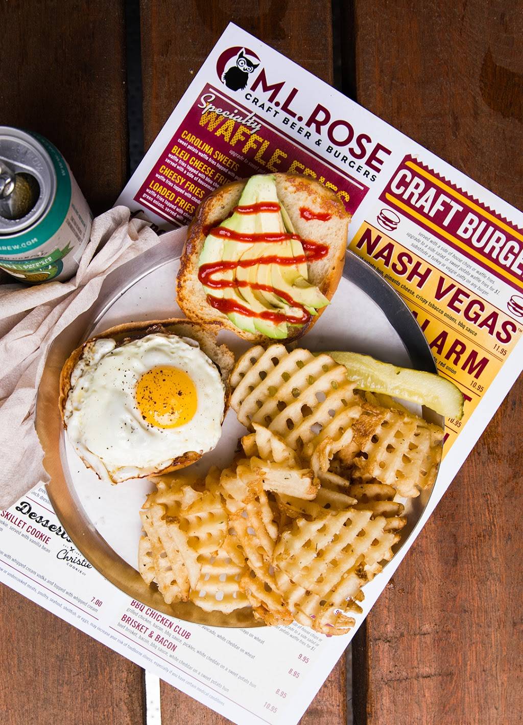 M.L.Rose Craft Beer & Burgers - Melrose | 2535 8th Ave S #107, Nashville, TN 37204, USA | Phone: (615) 712-8160