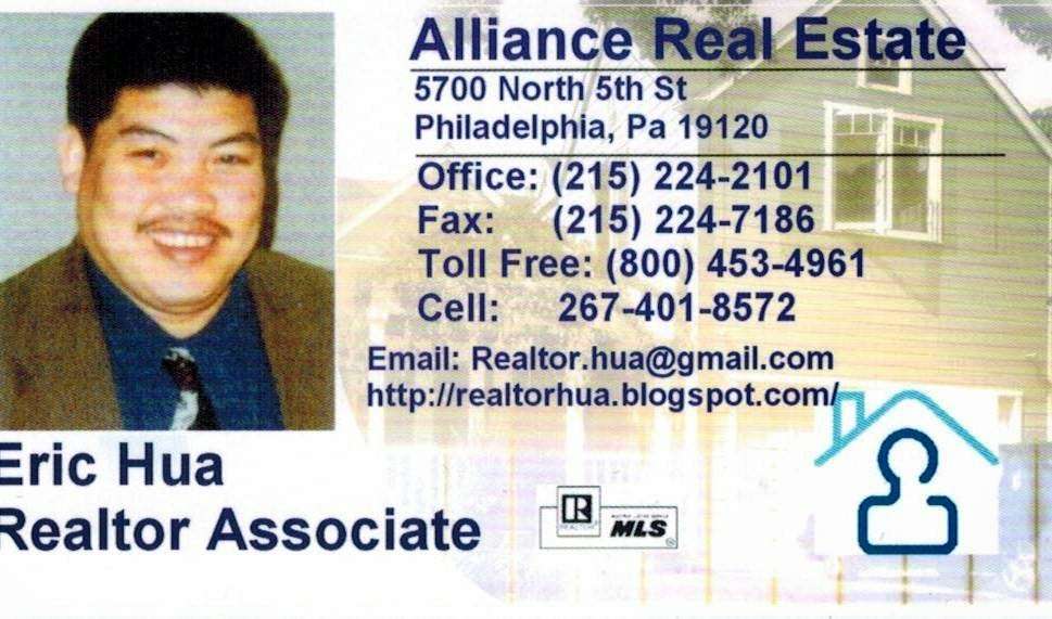 Alliance Real Estate Professional | 5700 N 5th St, Philadelphia, PA 19120, USA | Phone: (267) 401-8572