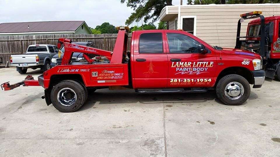 Lamar Little Auto Paint & Body | 14301 Alice Rd, Tomball, TX 77377, USA | Phone: (281) 351-1954