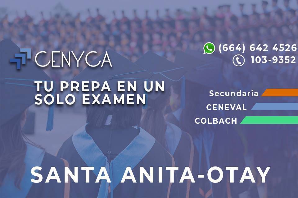 CENYCA Santa Anita Otay | Ave. Ejidatarios S/N Local 12 Fracc. Santa Anita Otay, Las Torres Parte Baja, Las Torres, 22195 Tijuana, B.C., Mexico | Phone: 664 103 9352