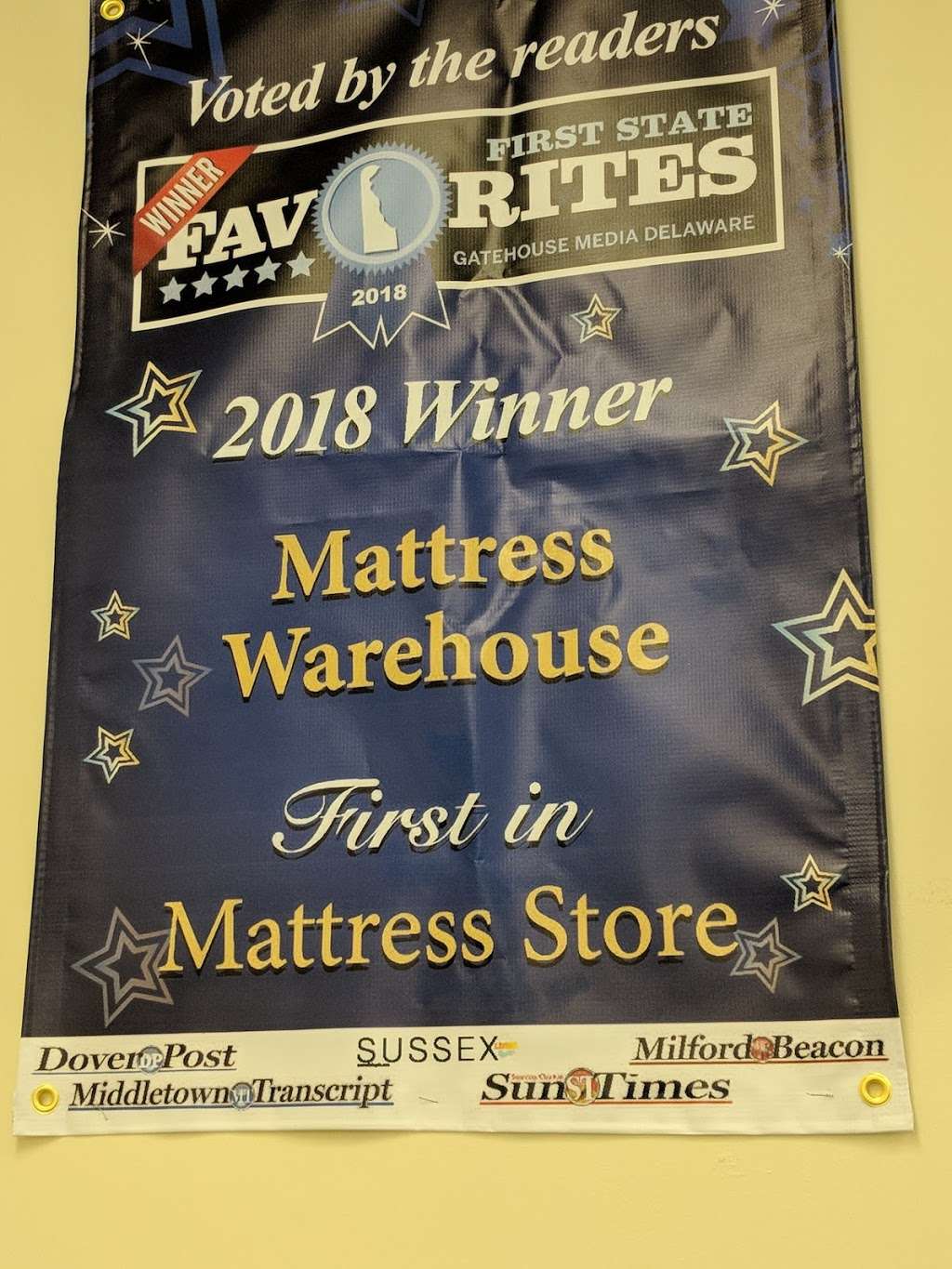 Mattress Warehouse of Camden | 4598 S Dupont Hwy #1, Dover, DE 19901, USA | Phone: (302) 697-1137