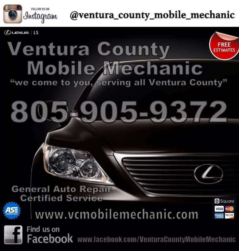 Ventura County Mobile Mechanic | 6544 N Duke St, Moorpark, CA 93021 | Phone: (805) 905-9372