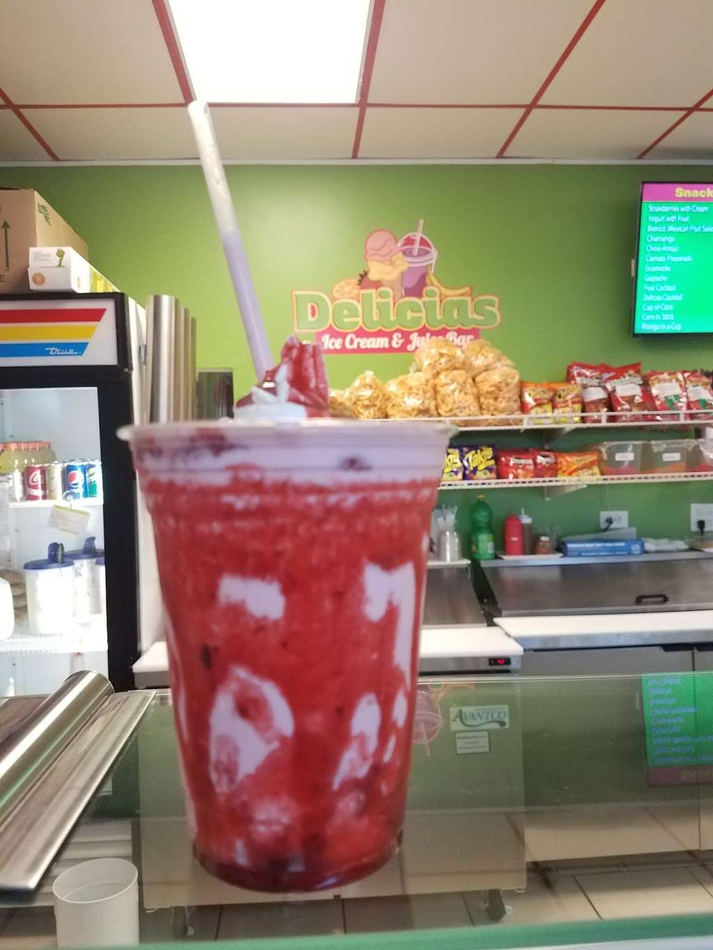 Delicias Ice Cream & Juice Bar | 344 N Wolf Rd, Hillside, IL 60162 | Phone: (708) 632-4246