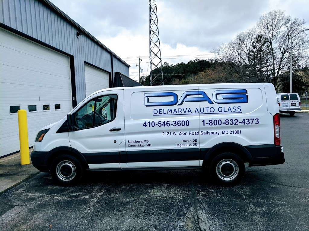 Delmarva Auto Glass & Accessories | 2121 W Zion Rd, Salisbury, MD 21801 | Phone: (410) 546-3600