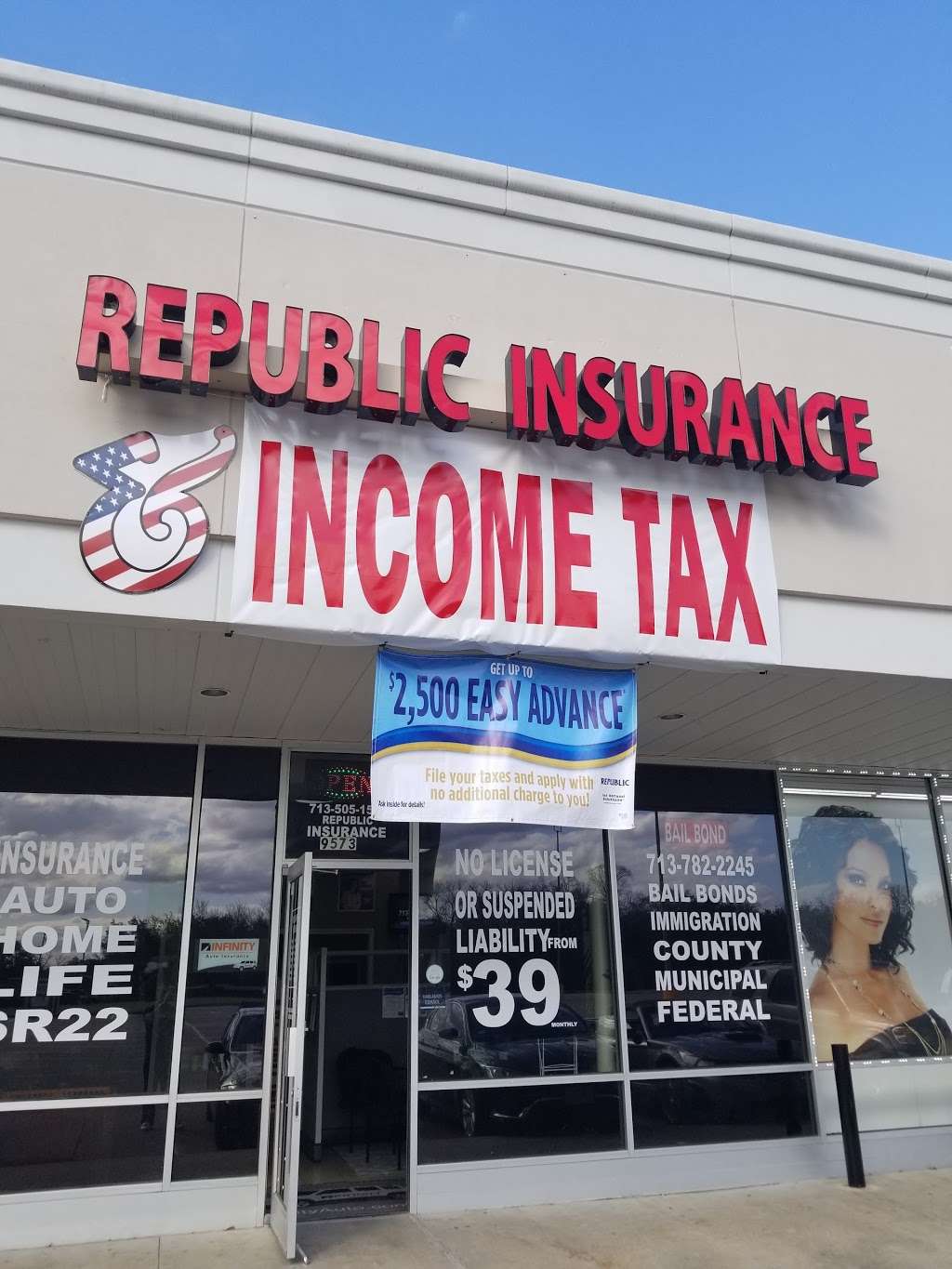 Republic Insurance | 9573 S Gessner Rd, Houston, TX 77074, USA | Phone: (713) 505-1510