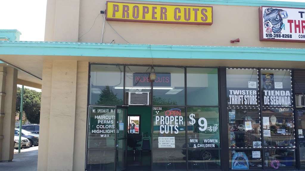 Proper Cuts | 17387 Hesperian Blvd, San Lorenzo, CA 94580 | Phone: (510) 481-2770