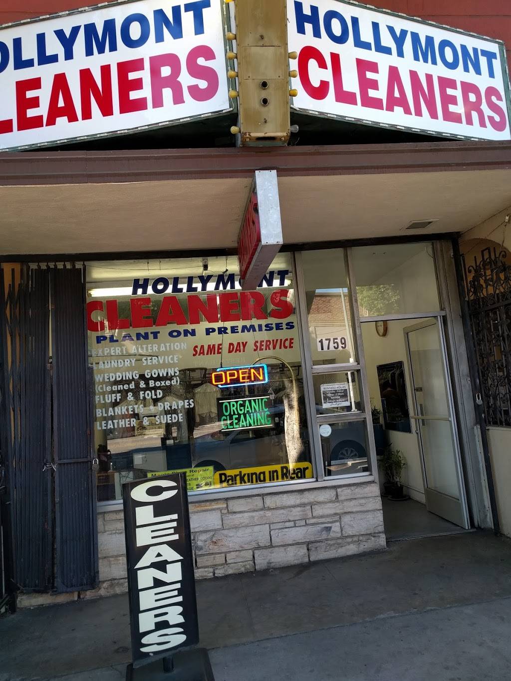 Hollymont Cleaners & Laundry | 1759 N Vermont Ave, Los Angeles, CA 90027, USA | Phone: (323) 664-8719
