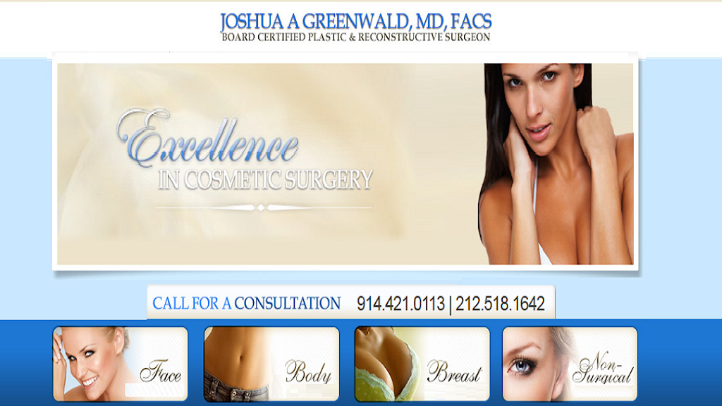 Joshua Greenwald, MD, FACS | 440 Mamaroneck Ave #412, Harrison, NY 10528, USA | Phone: (914) 421-0113